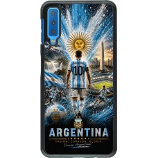 Coque Samsung Galaxy A7 - Football Argentine splash 2026