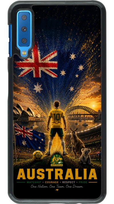 Coque Samsung Galaxy A7 - Football Australie splash 2026
