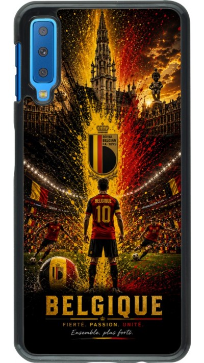 Coque Samsung Galaxy A7 - Football Belgique splash 2026