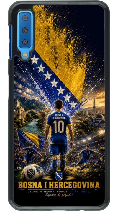 Coque Samsung Galaxy A7 - Football Bosnie-Herzégovine splash 2026