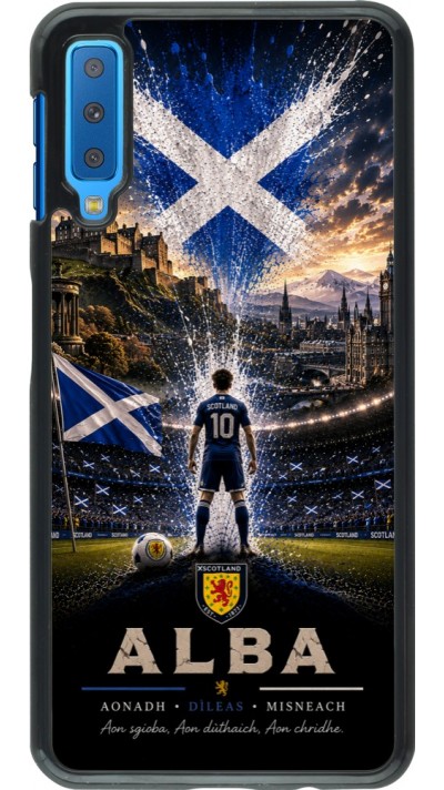 Coque Samsung Galaxy A7 - Football Écosse splash 2026