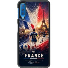 Coque Samsung Galaxy A7 - Football France splash 2026