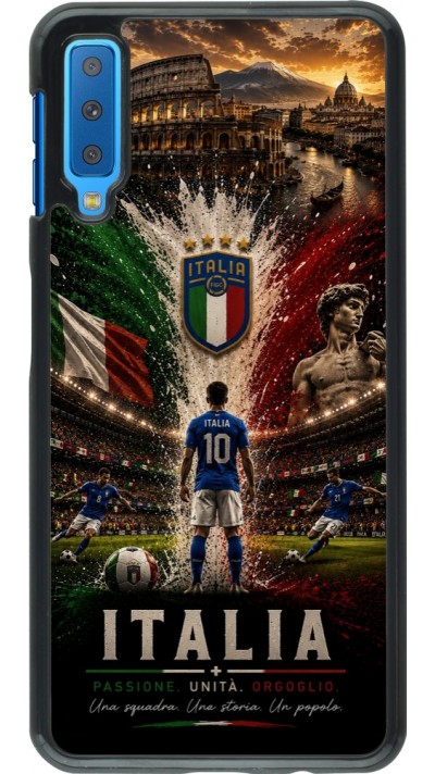 Coque Samsung Galaxy A7 - Football Italie splash 2026