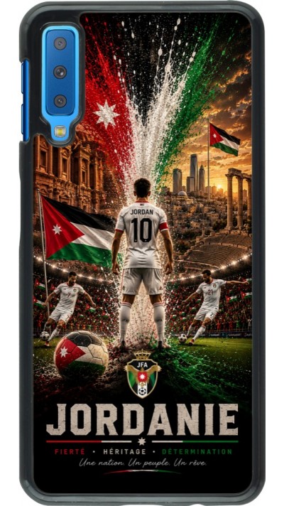 Coque Samsung Galaxy A7 - Football Jordanie splash 2026