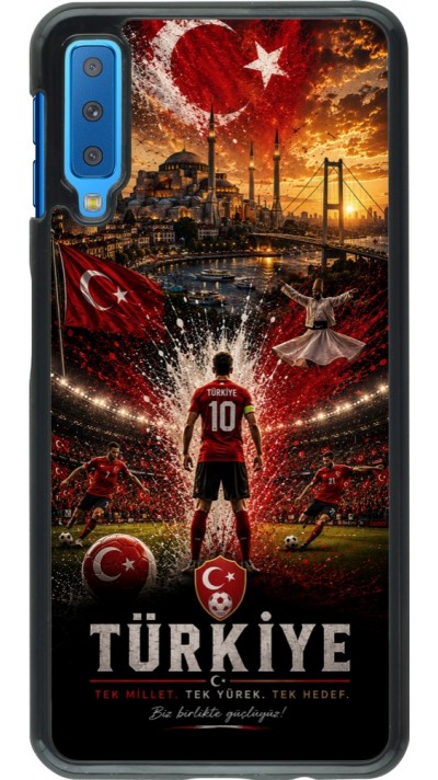 Coque Samsung Galaxy A7 - Football Turquie splash 2026