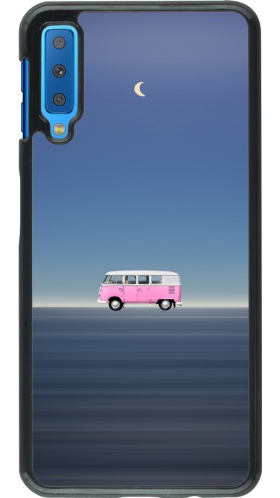Coque Samsung Galaxy A7 - Spring 23 pink bus