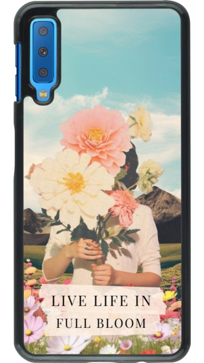 Samsung Galaxy A7 Case Hülle - Live life in full moon Spring 2026