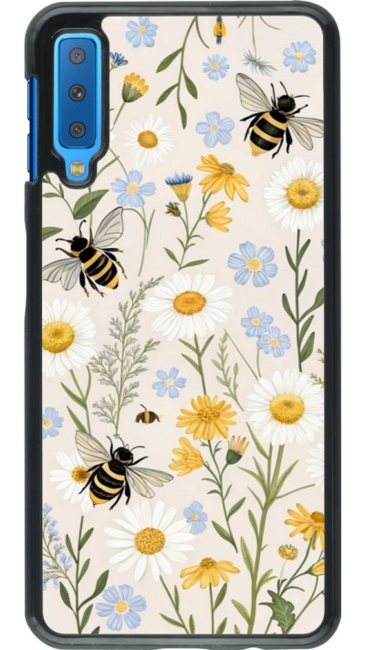 Samsung Galaxy A7 Case Hülle - Pattern bees Spring 2026