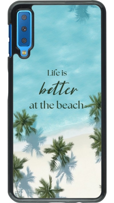 Coque Samsung Galaxy A7 - Summer 2025 Life is better at the beach