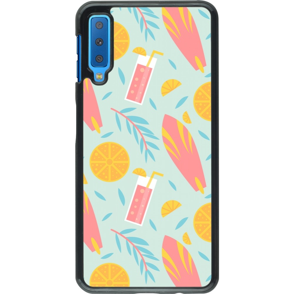 Coque Samsung Galaxy A7 - Summer 2025 Pattern citron
