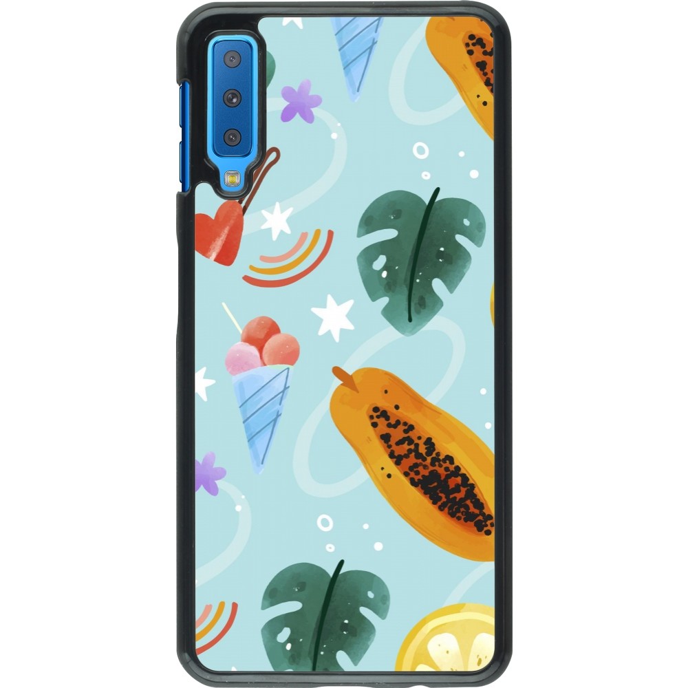 Coque Samsung Galaxy A7 - Summer 2025 Pattern papaya