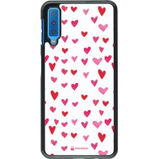 Coque Samsung Galaxy A7 - Valentine 2022 Many pink hearts