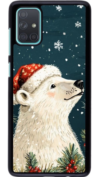 Samsung Galaxy A71 Case Hülle - Christmas 25 Bear