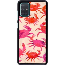 Samsung Galaxy A71 Case Hülle - Crabs Paint