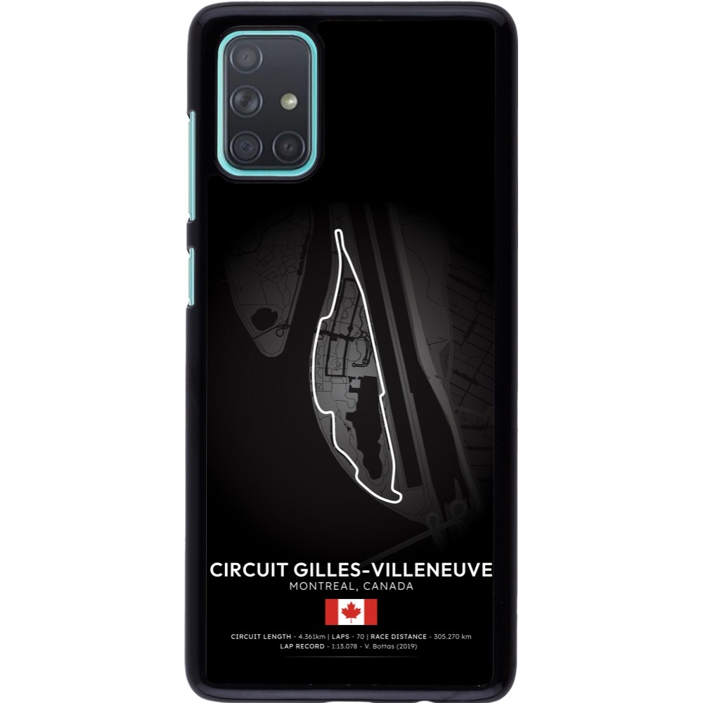 Samsung Galaxy A71 Case Hülle - F1 Track 2025 Canada