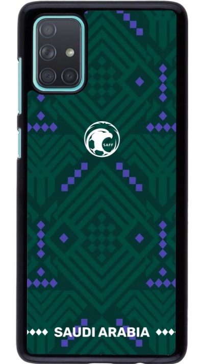 Coque Samsung Galaxy A71 - Maillot de football Arabie saoudite 2026 personnalisable