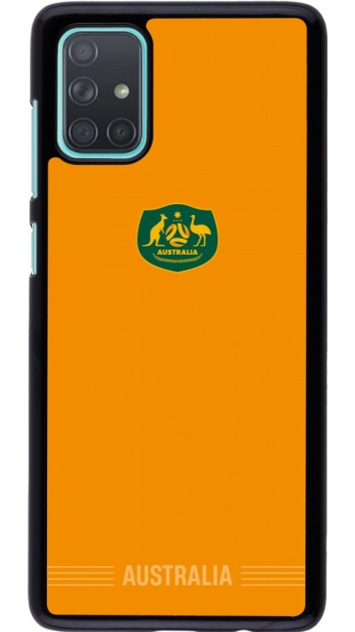 Samsung Galaxy A71 Case Hülle - Australien 2026 personalisierbares Fussballtrikot