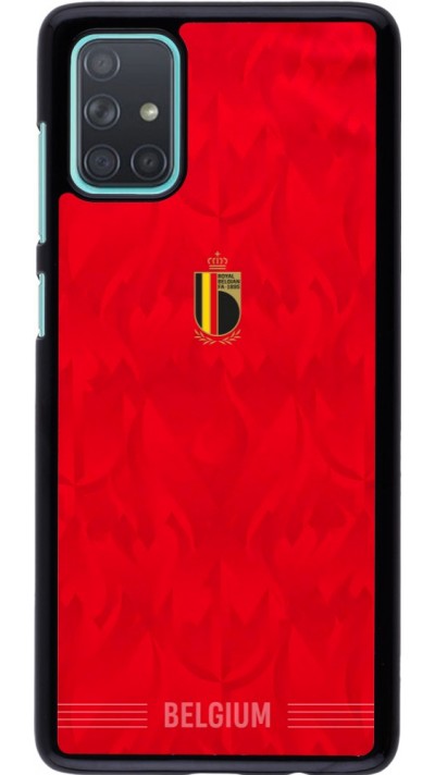 Samsung Galaxy A71 Case Hülle - Belgien 2026 personalisierbares Fussballtrikot