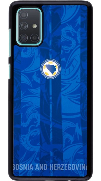 Samsung Galaxy A71 Case Hülle - Bosnien und Herzegowina 2026 personalisierbares Fussballtrikot