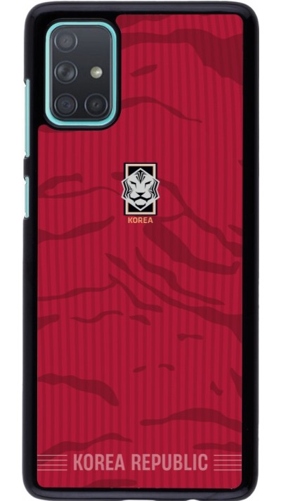 Coque Samsung Galaxy A71 - Maillot de football Corée du Sud 2026 personnalisable