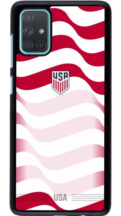 Samsung Galaxy A71 Case Hülle - Vereinigten Staaten 2026 personalisierbares Fussballtrikot