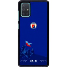 Samsung Galaxy A71 Case Hülle - Haiti 2026 personalisierbares Fussballtrikot