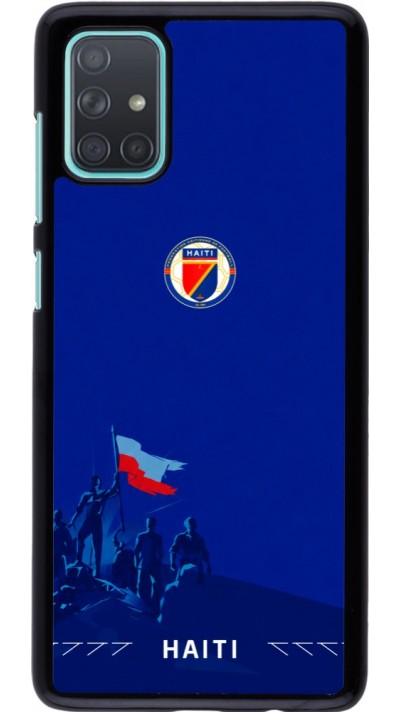 Coque Samsung Galaxy A71 - Maillot de football Haiti 2026 personnalisable