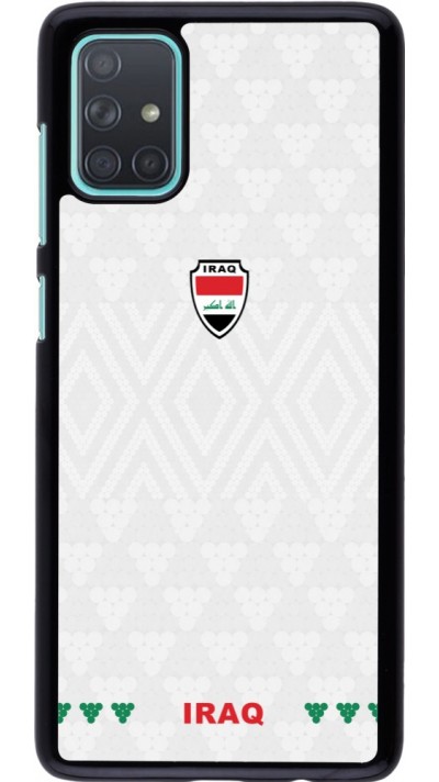 Coque Samsung Galaxy A71 - Maillot de football Irak 2026 personnalisable