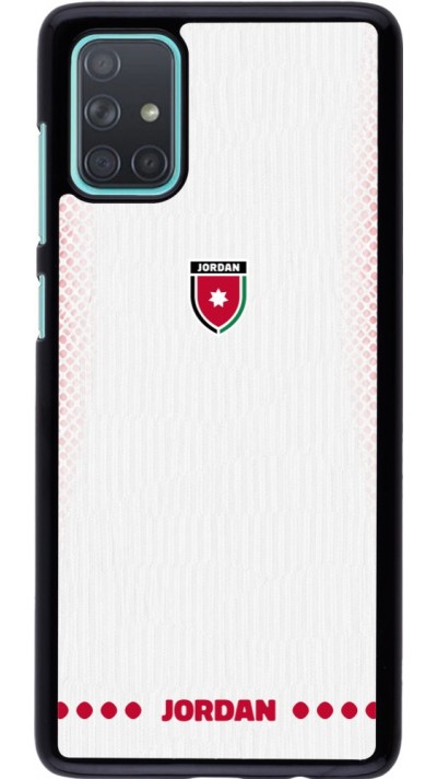 Coque Samsung Galaxy A71 - Maillot de football Jordanie 2026 personnalisable