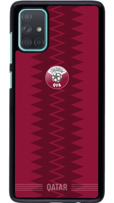 Coque Samsung Galaxy A71 - Maillot de football Qatar 2026 personnalisable