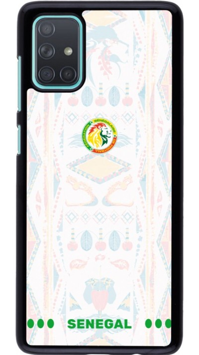 Coque Samsung Galaxy A71 - Maillot de football Sénégal 2026 personnalisable