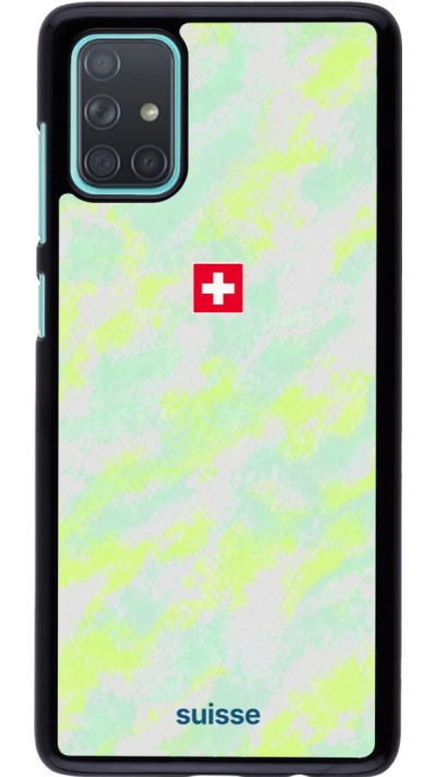 Coque Samsung Galaxy A71 - Maillot de football Suisse Away 2026 personnalisable