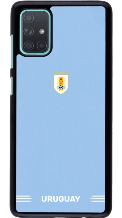 Coque Samsung Galaxy A71 - Maillot de football Uruguay 2026 personnalisable