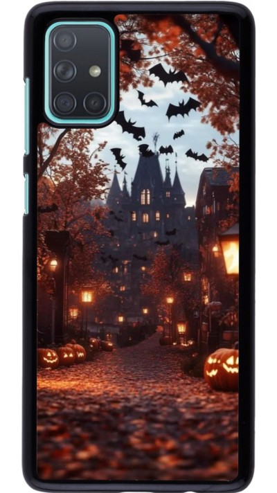 Coque Samsung Galaxy A71 - Halloween 2025 Haunted house