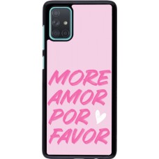 Samsung Galaxy A71 Case Hülle - More amor porfavor
