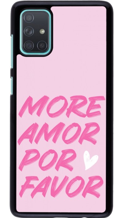 Samsung Galaxy A71 Case Hülle - More amor porfavor