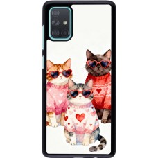 Coque Samsung Galaxy A71 - Saint Valentines Day 26 Cat Love