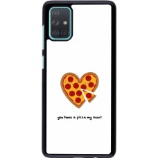 Coque Samsung Galaxy A71 - Saint Valentines Day 26 You have my pizza heart