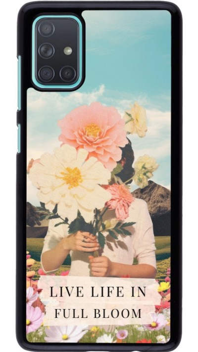 Samsung Galaxy A71 Case Hülle - Live life in full moon Spring 2026