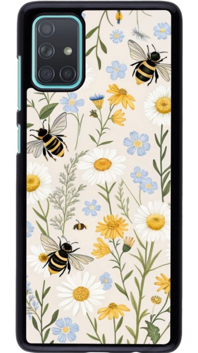Samsung Galaxy A71 Case Hülle - Pattern bees Spring 2026
