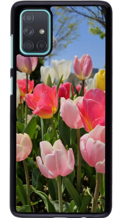 Samsung Galaxy A71 Case Hülle - Tulips Spring 2026