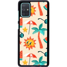 Coque Samsung Galaxy A71 - Summer 2025 Pattern soleil
