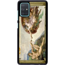 Coque Samsung Galaxy A71 - Tableau art - La Création d’Adam - Michel-Ange