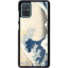 Coque Samsung Galaxy A71 - Tableau art - La Grande Vague de Kanagawa - Hokusai