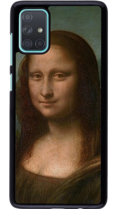 Coque Samsung Galaxy A71 - Tableau art - La Joconde - Léonard de Vinci
