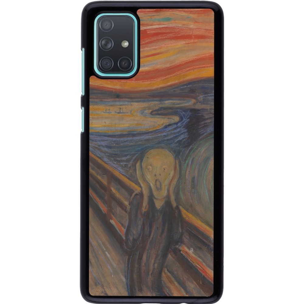 Coque Samsung Galaxy A71 - Tableau art - Le Cri - Edvard Munch