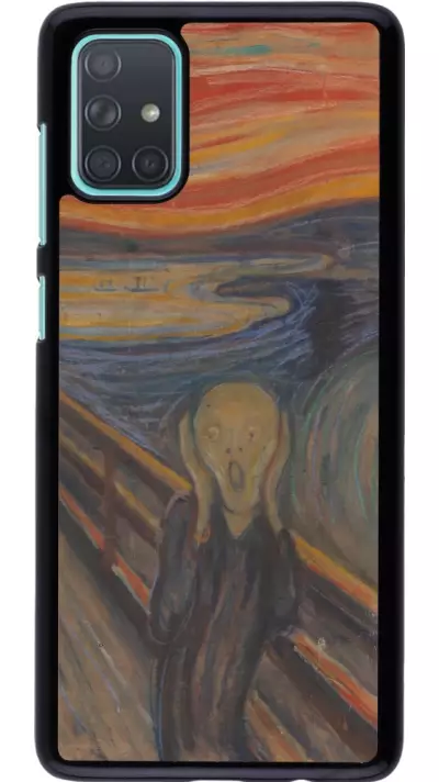 Coque Samsung Galaxy A71 - Tableau art - Le Cri - Edvard Munch