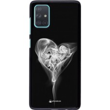 Coque Samsung Galaxy A71 - Valentine 2022 Black Smoke
