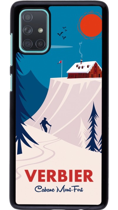 Coque Samsung Galaxy A71 - Verbier Cabane Mont-Fort