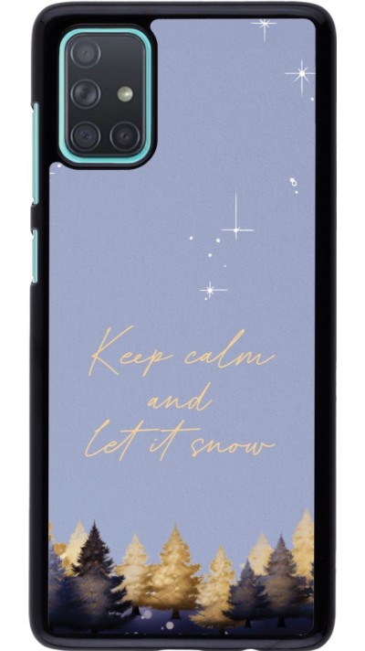 Coque Samsung Galaxy A71 - Winter 25 Winter illustration of trees